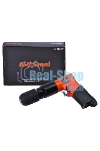 Дрель прямая Av Steel AV-701107 114л/мин патр.:быстрозажимной оранжевый/черный