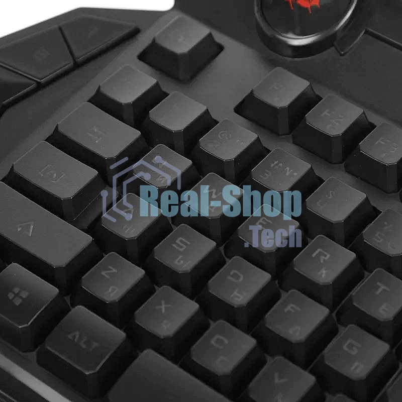 Клавиатура проводная A4Tech Bloody B310N черный USB Multimedia for gamer LED (подставка для запястий) (B310N)