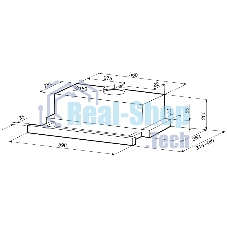 Вытяжка Krona KAMILLA T SENSOR 600 белый