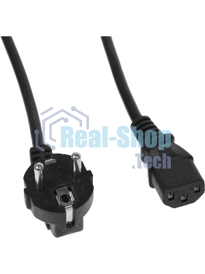 Кабель KingPrice KP-PC-Euro-C13-3m Евровилка IEC C13 3м черный