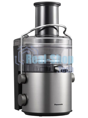 Соковыжималка Panasonic MJ-CB600STQ серебристый, центробежная, 1000 Вт, 1500 мл, механическое