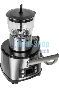 Кухонный комбайн Kitfort KT-1395 800Вт серебристый/черный