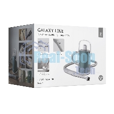 Пароочиститель Galaxy Line GL6271 зеленый/белый, ручной, 1200 Вт, 25 г/мин, 300 мл