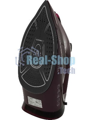 Утюг Vitek VT-IRN1204 бордовый, 2400 Вт, 23 г/мин, 150 г/мин, 450 мл