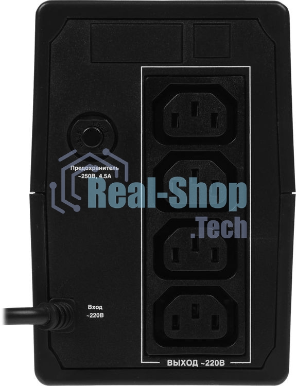 Источник бесперебойного питания ExeGate Power Back BNB-800.LED.AVR.4C13 / 800 ВА / 480 Вт / 4 x IEC 320 C13