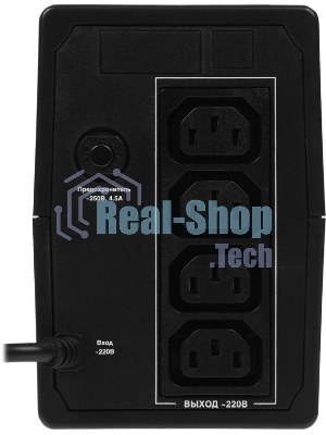 Источник бесперебойного питания ExeGate Power Back BNB-800.LED.AVR.4C13 / 800 ВА / 480 Вт / 4 x IEC 320 C13