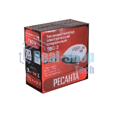 Тепловентилятор Ресанта ТВС-3, белый, 2000 Вт, 20 м2, термостат 67/2/12