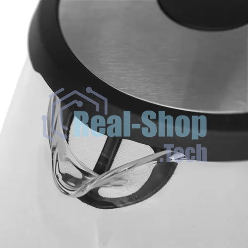 Чайник электрический Galaxy Line GL 0560, черный, стекло, 2200 Вт, 1,7 л, LED-подсветка