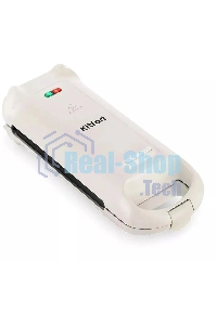 Вафельница Kitfort КТ-1690 700Вт черный/белый