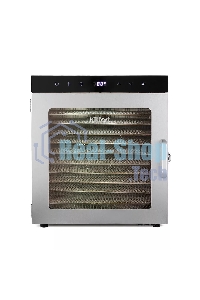 Сушилка для овощей и фруктов Kitfort КТ-1951 12под. 1000Вт нержавеющая сталь