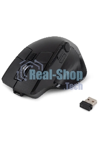 Мышь беспроводная Oklick 502MW черный, 2400 dpi, радиоканал, Bluetooth, USB, кнопки - 9