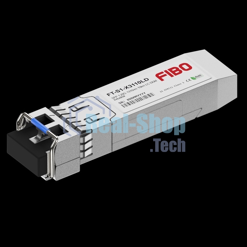 Трансивер FIBO FT-S1-X3110LD SFP модуль, 1.25G, 10 км, TX 1310 нм, DDM, LC