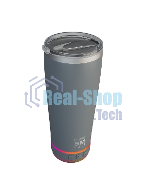 Термокружка с портативной колонкой Soundmax SM-TC001 серый