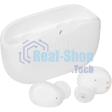 Наушники TWS JBL Wave Buds белый, внутриканальные, Bluetooth, быстрая зарядка, до 8 ч