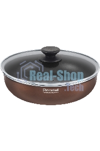 Набор посуды 5 предм. (сковорода24х5 см, сотейник с/кр 26х7,3 см, ковш 16х8 см, съемная ручка)