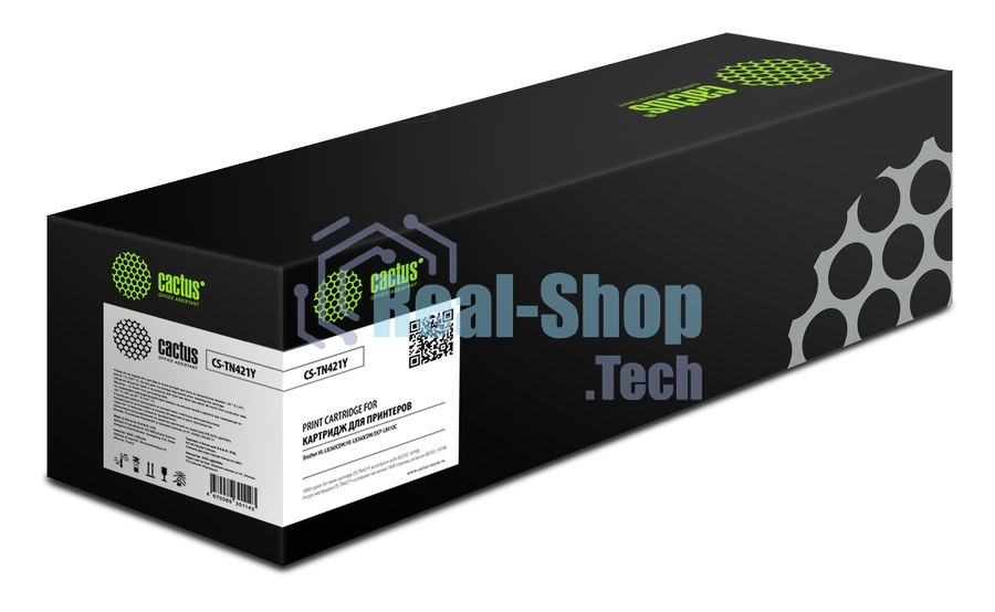 Картридж лазерный Cactus CS-TN421Y желтый (1800 стр.) для Brother HL-L8260CDW/HL-L8360CDW/DCP-L8410CDW/MFC-L8690CDW/MFC-L8900CDW