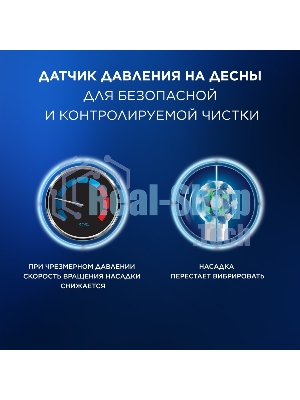 Набор электрических зубных щеток Oral-B Pro Series 1 бирюзовый/черный