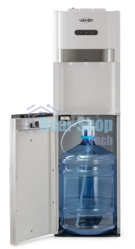 Кулер для воды Vatten L03WEV, нижняя загрузка, нагрев 90 °С, охлаждение 15 °С, белый