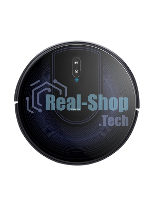Робот-пылесос Centek CT-2720 черный/синий, 2600 мAч Li-Ion, уборка сухая/влажная, пылесборник контейнер 0.68 л