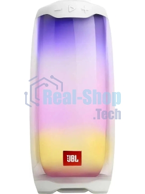 Портативная колонка JBL Pulse 4 белый 20W 1.0 BT 10м (JBLPULSE4WHTAM)