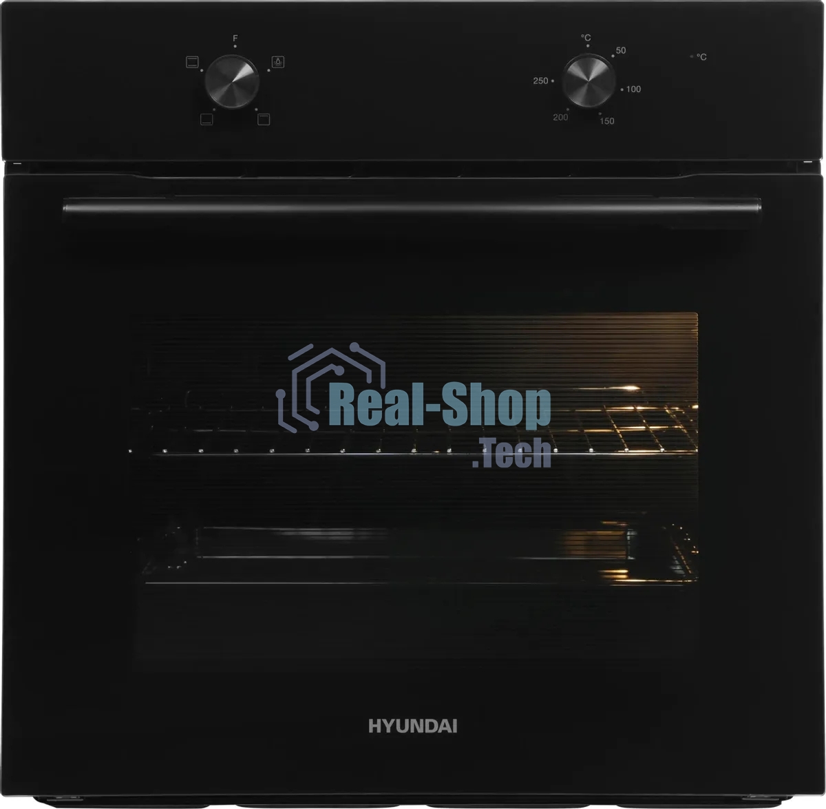 Духовой шкаф Электрический Hyundai HEO 6234 BG черный