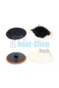 Профессиональная полировальная угловая машина KLPRO KLPJ42180 (1400вт, 3300 об/мин, 230мм, шерстяной войлок в комплекте)