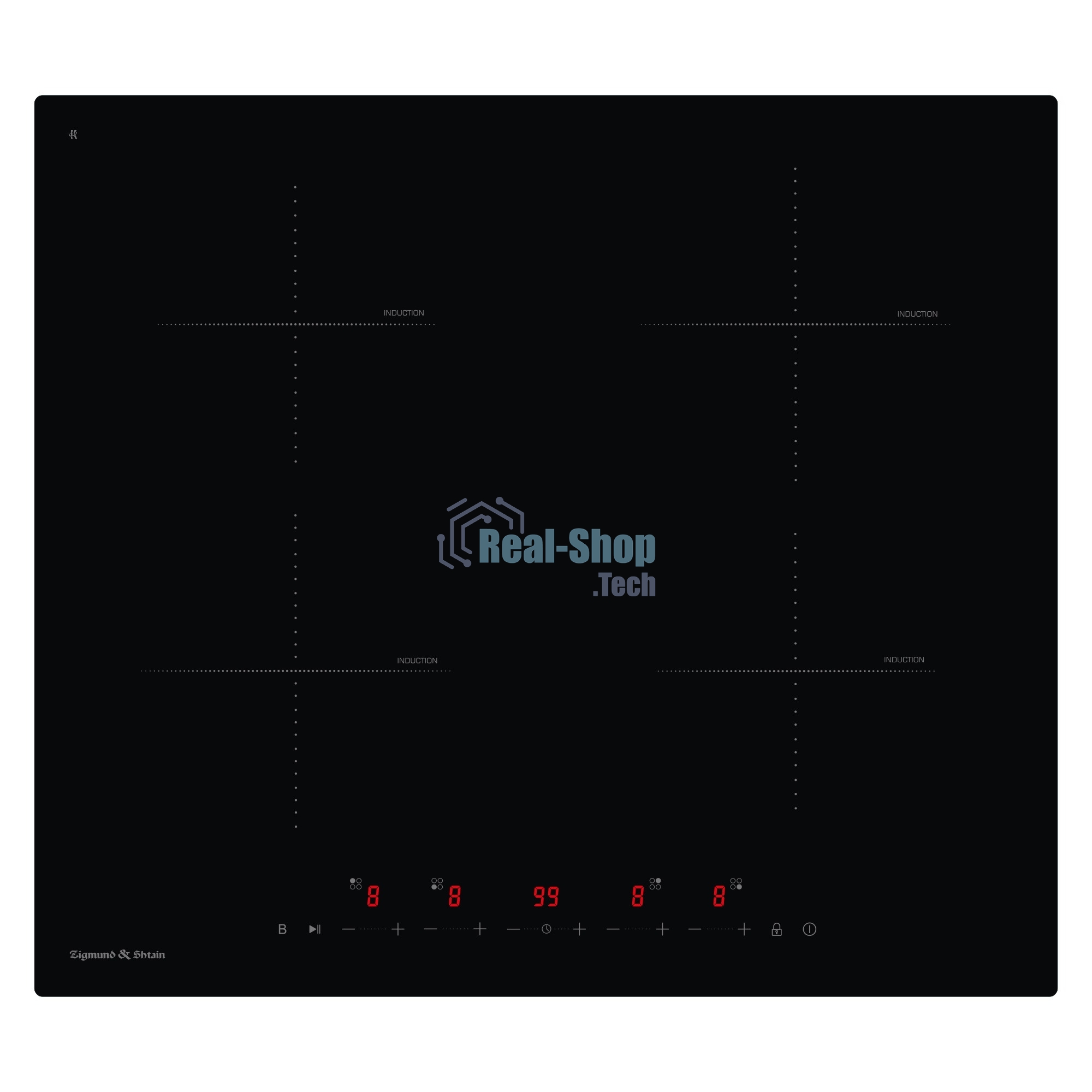 Газовая варочная панель Zigmund & Shtain CI 22.6 B