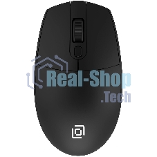 Мышь беспроводная Oklick 201MW черный, 1600 dpi, радиоканал, USB, кнопки - 4