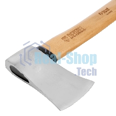 Топор кованый Denzel 1130 г, американский тип, буковая рукоятка, 430 мм, EFP