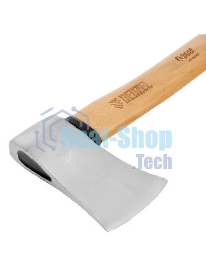 Топор кованый Denzel 1130 г, американский тип, буковая рукоятка, 430 мм, EFP