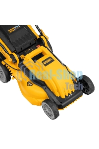 Газонокосилка электрическая Denzel GMC-1800, шир. 38см, 1800 Вт, 6 уров., травосб. 35 л