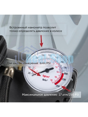 Автомобильный компрессор Starwind CC-100 15л/мин шланг 0.45м