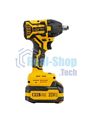 Гайковерт Denzel ударный аккумуляторный бесщет. CIWH-BL-20-350, Li-Ion, 20 В