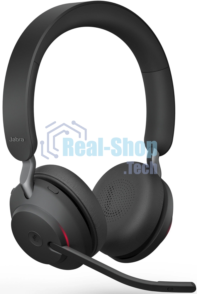 Гарнитура Jabra Evolve2 65 чёрный, беспроводная, Bluetooth, до 35 ч, подсветка