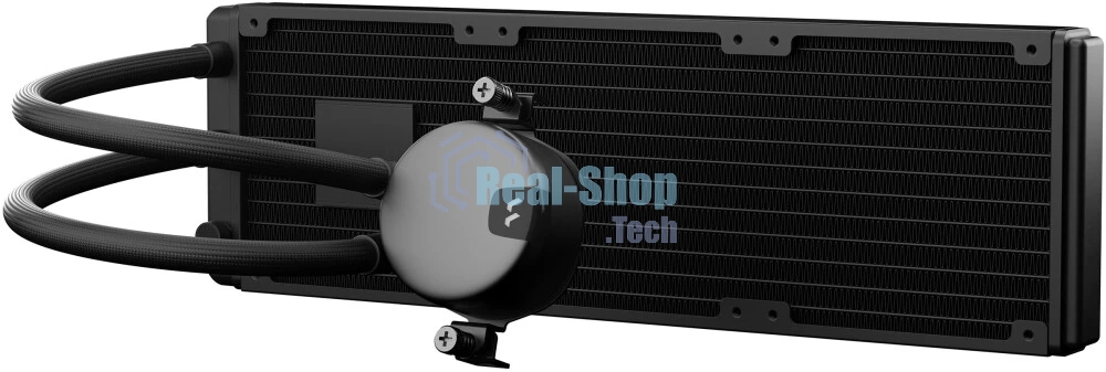 Система жидкостного охлаждения для ПК/Water Cooling System Fractal Design Lumen S36 V2 RGB (200W, 360mm, Black, ARGB/Fans: 3x120mm, 56CFM, 33.2dBA, 2000RPM/Pump height 67mm, 22dBA, 4000RPM, Rad thickness 27mm/S: 1851, 1700, 1200, 115X, 2011, 2066, AM5, AM4)