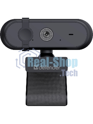 Веб-камера Defender G-lens 2788 UHD 3840x2160, 30 кадр/с, USB, шторка приватности, крепление на мониторе