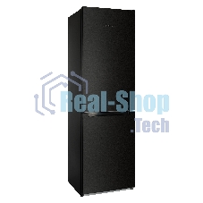 Холодильник Nordfrost NRB 152 B черный двухкамерный 205/115 л морозилка снизу, капельная система