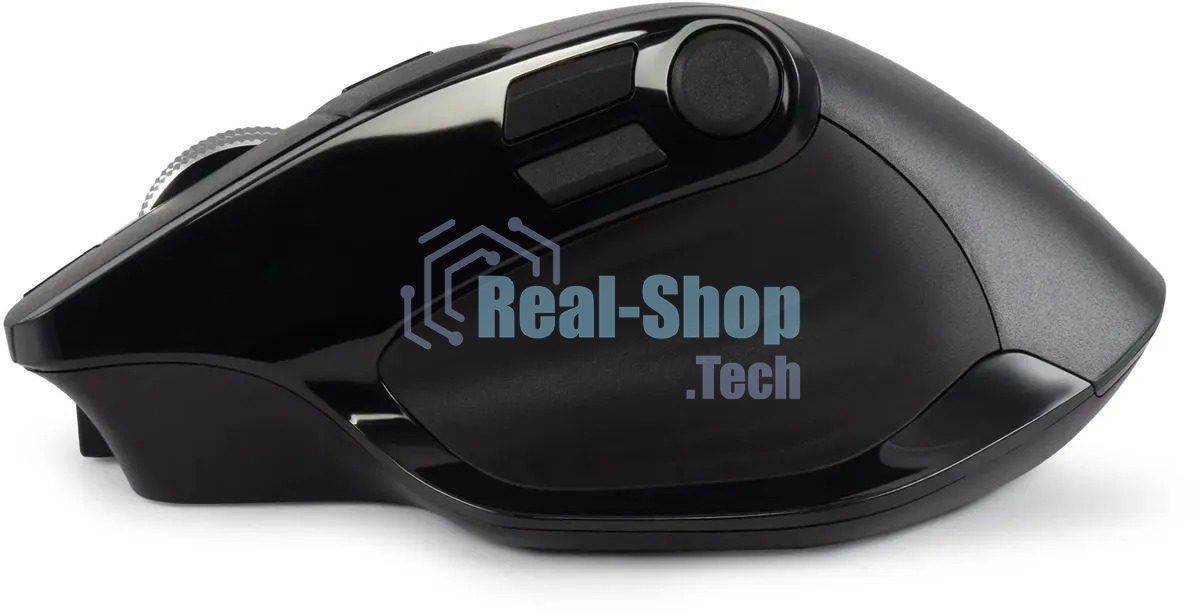 Мышь беспроводная Oklick 502MW черный, 2400 dpi, радиоканал, Bluetooth, USB, кнопки - 9