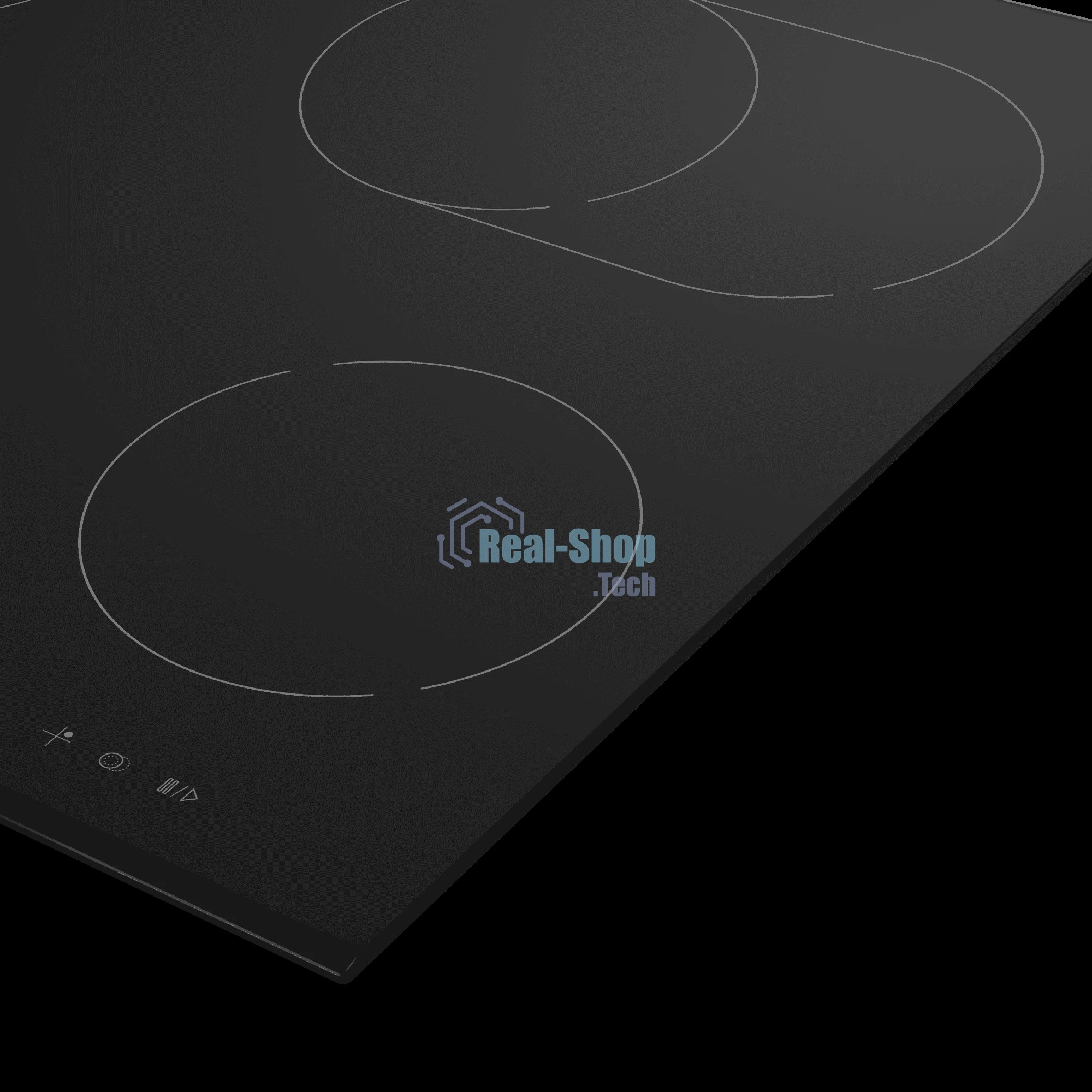 Электрическая варочная поверхность Hotpoint HR 6T5 B S, независимая, черный