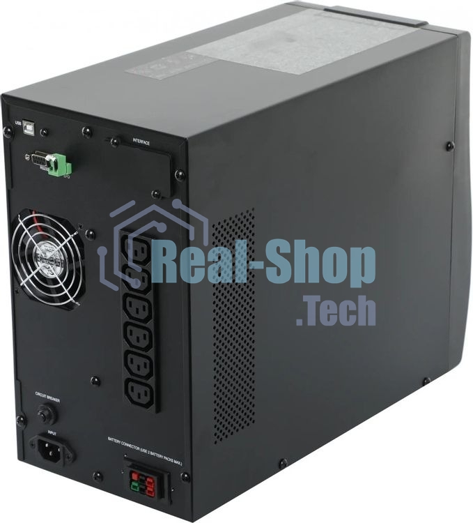 Источник бесперебойного питания Powercom Macan MAC-1500 / 1500 ВА / 1500 Вт / 8 x IEC 320 C13, 1 x IEC 320 С19