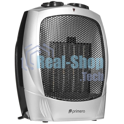 Тепловентилятор Primera FHP-1820-FCT, серебристый, 1800 Вт, 20 м2, термостат