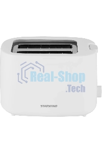 Тостер Starwind ST4107 750 Вт, белый