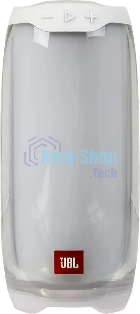 Портативная колонка JBL Pulse 4 белый 20W 1.0 BT 10м (JBLPULSE4WHTAM)