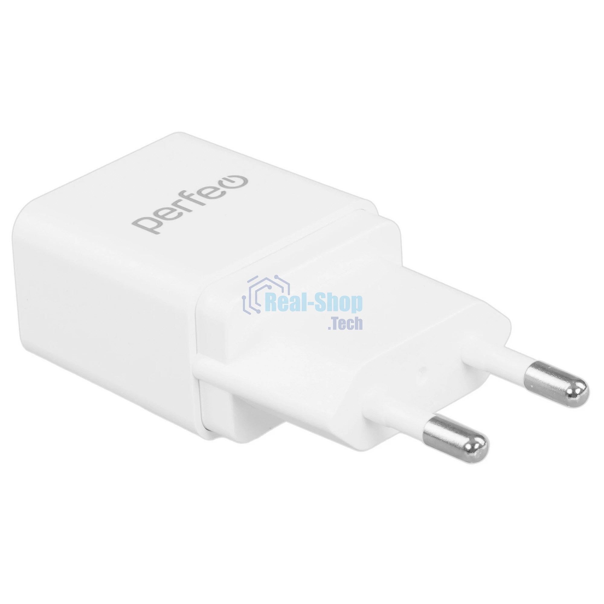 Сетевое зарядное устройство PERFEO с разъемом USB, 2А, белый (I4657)