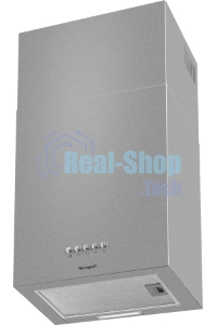 Вытяжка пристенная цилиндрическая Weissgauff Box 40 PB нержавеющая сталь, 40 см, 900 куб. м/ч, 58 дБ