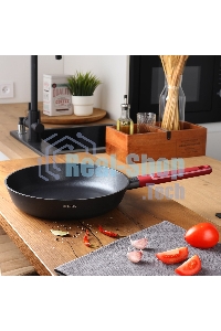 Сковорода TalleR TR-44014 Ø 28 см, Ornament, высота 6.0 см, литая; внешний диаметр дна 21,7 см