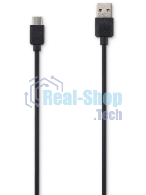 Кабель Buro BU-USB-AC-1M USB A (m)-USB Type-C (m) 1м черный