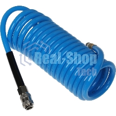 Шланг FUBAG спиральный с фитингами рапид полиуретан 15 бар 8x12мм 5м 170304