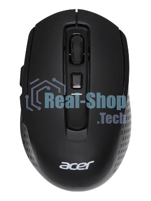 Мышь беспроводная Acer OMR070 черный, 1600 dpi, радиоканал, Bluetooth, USB, кнопки - 6