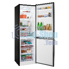 Холодильник Nordfrost NRB 152 B черный двухкамерный 205/115 л морозилка снизу, капельная система